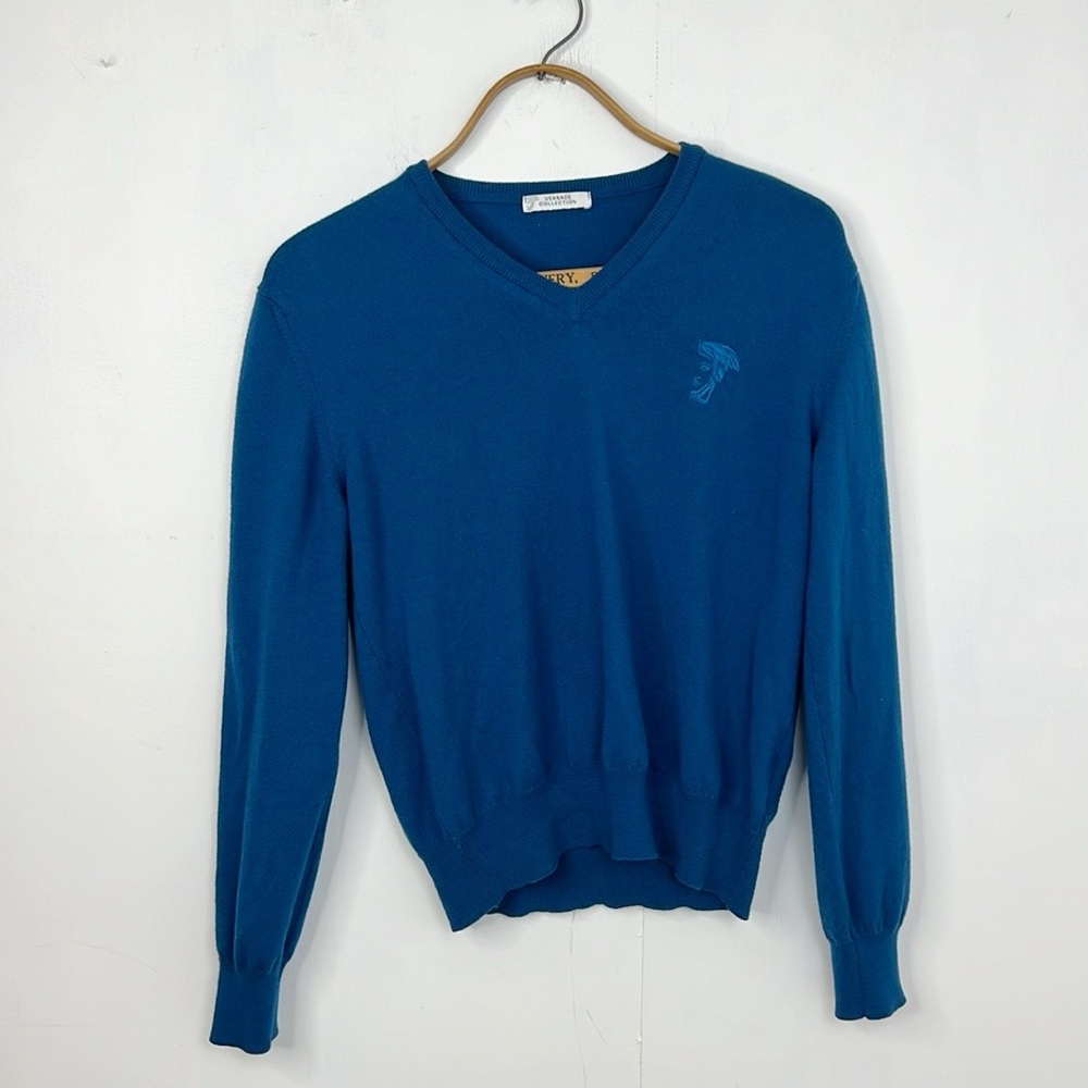 Versace collection v neck sweater
